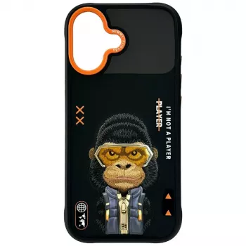 Nimmy Cool&Cute 2.0 Gorilla Case do Apple iPhone 17, Czarny