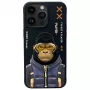 Nimmy Cool&Cute 2.0 Monkey Case do Apple iPhone 15 Pro 6,1 inch Czarny