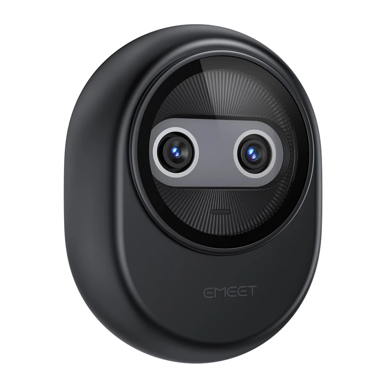 EMEET Piko Kamera internetowa 4K UHD z autofokusem, podwójnym mikrofonem, przesłoną prywatności, USB-C, czarna