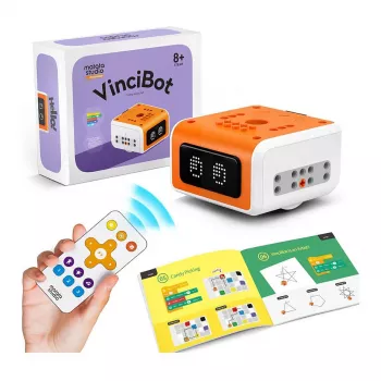 MATATALAB MatataStudio VinciBot Edukacyjny Robot do Nauki Kodowania dla Dzieci od 8 lat