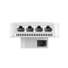 Ruijie Reyee RG-RAP1200(P) Dwuzakresowy punkt dostępowy Wi-Fi 5, 5x Gigabit Ethernet, PoE We/Wy, AC1200, wewnętrzny, montaż na ścianie/suficie, zarządzany w chmurze