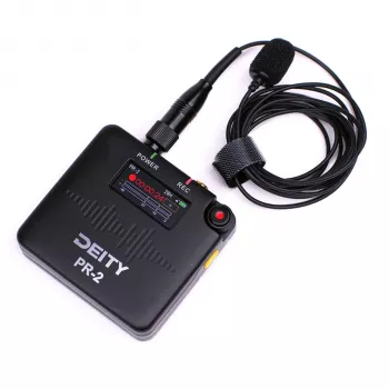 Deity PR-2 Stereofoniczny Rejestrator Kieszonkowy z Mikrofonem Lavalier