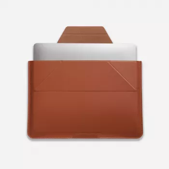 Moft Sleeve 14 Etui na laptopa ze zintegrowaną podstawką - Brązowy