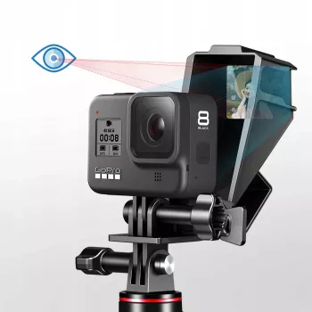 Ulanzi GP-5 Vlogging Flip Mirror z adapterem do gorącej stopki