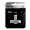 HIKSEMI CLE USB 64 GB E307C U3 Dual USB 3.2 i USB Type-C Szary
