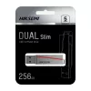HIKSEMI CLE USB 256 GB E307C U3 Dual USB 3.2 & USB Type-C Flash Drive Grey