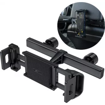 Uchwyt samochodowy na zagłówek ACEFAST do telefonu i tabletu (szerokość 135-230 mm) Czarny (D8 Black)