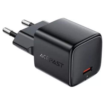 ACEFAST A117 GaN PD 20W USB-C Wall Charger - Czarny