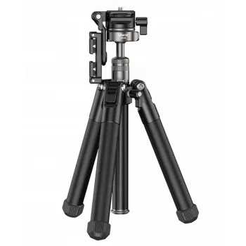 Ulanzi MT-63 Profesjonalny Statyw + Monopod 145cm Vlog z Uchwytem na Telefon i Prompterem