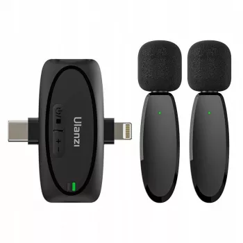Ulanzi V6 Bezprzewodowy Zestaw Audio - USB-C + Lightning