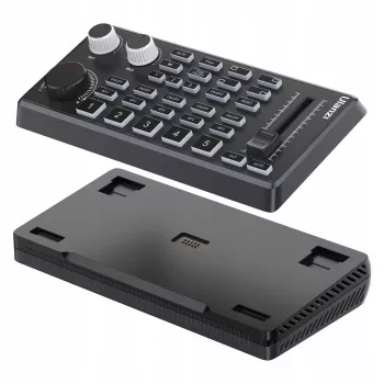 ULANZI D005 DD02 Audio Mixer Sound Card do transmisji na żywo, podcastów i gier