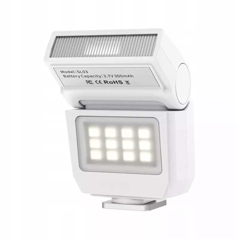 Ulanzi SL03 lampa błyskowa, biała