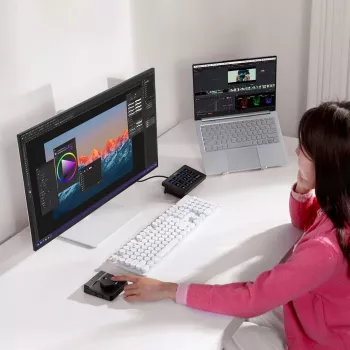 ULANZI D100H Bluetooth 5.0 Haptic Video Controller z Pokrętłem i Wyświetlaczem OLED
