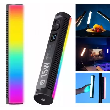 Ulanzi B15RGB 15W LED Tube Light z trybami RGB i CCT