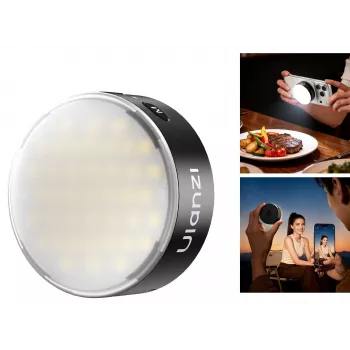 Ulanzi MFL01 Magnetyczna Lampa LED Flash do Smartfona 10W Bluetooth Magsafe