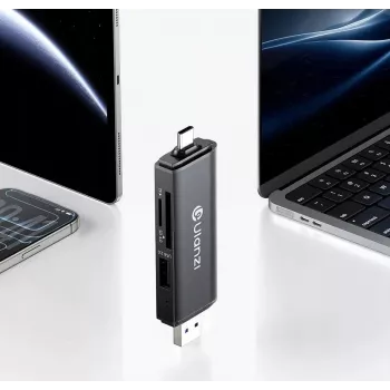 ULANZI CR3 3-in-1 SD/MicroSD/USB Card Reader z USB-C i USB-A