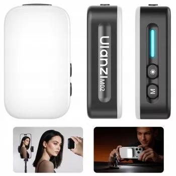 ULANZI M02 LED Video Light z MagSafe, 7W, 5600K, USB-C