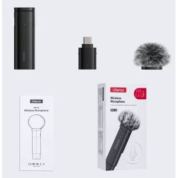 ULANZI WM-10-T USB-C Bezprzewodowy System Mikrofonowy