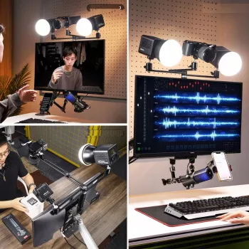 ULANZI VESA Monitor Mount Adapter - Czarny