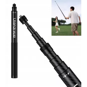 Ulanzi VL02 Carbon Fiber Selfie Stick / Monopod 2.7m z Uchwytem na Telefon i Adapterem GoPro