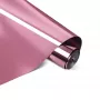 LOKLIK Permanent Self-Adhesive Vinyl Film Mirror Metallic Silver 30x180 cm