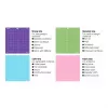 LOKLIK Cutting Mat 3-Pack - Pink Fabric Adhesive