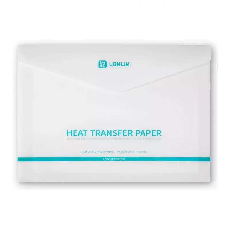 LOKLIK Europe Transfer Paper Sheets - Light - 8-Pack