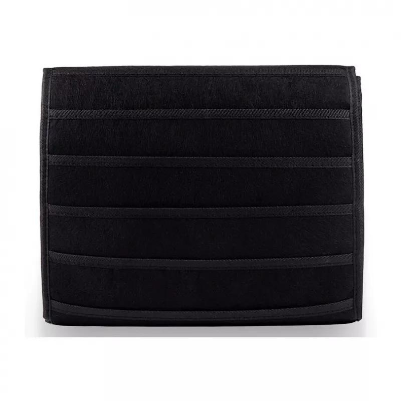 LOKLIK Vinyl Roll Holder - Uchwyt na rolki winylu do montażu ściennego na 24 rolki, czarny