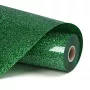 LOKLIK Heat Transfer Vinyl Glitter - Zielony - Rolka 12 cali x 5 stóp
