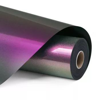 LOKLIK Chameleon Heat Transfer Vinyl - Zielony do Fioletu - 30,5 x 90 cm (SG-HTV-1567-US-L-B2B)