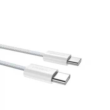 Dudao L6C USB-C do USB-C 60W PD 2m Biały