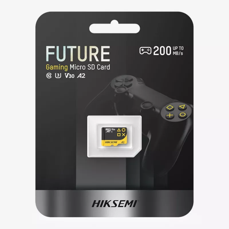 HIKSEMI Future G3 Gaming MicroSDXC 128GB Karta Pamięci - UHS-I U3 V30 A2, 200MB/s odczyt, 120MB/s zapis
