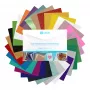 LOKLIK Plotter Foil Material Bundle (A4) - 10 arkuszy mieszanej folii samoprzylepnej i termotransferowej