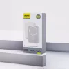 Dudao K26 10000mAh 20W USB-A / USB-C / MagSafe Power Bank Biały