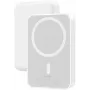Dudao K26 10000mAh 20W USB-A / USB-C / MagSafe Power Bank Biały