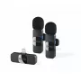 BOYA BY-V2 V2.0 2TX + 1RX Bezprzewodowy System Mikrofonowy