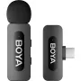 BOYA BY-V10 V2.0 Bezprzewodowy Mikrofon 2.4GHz - Czarny