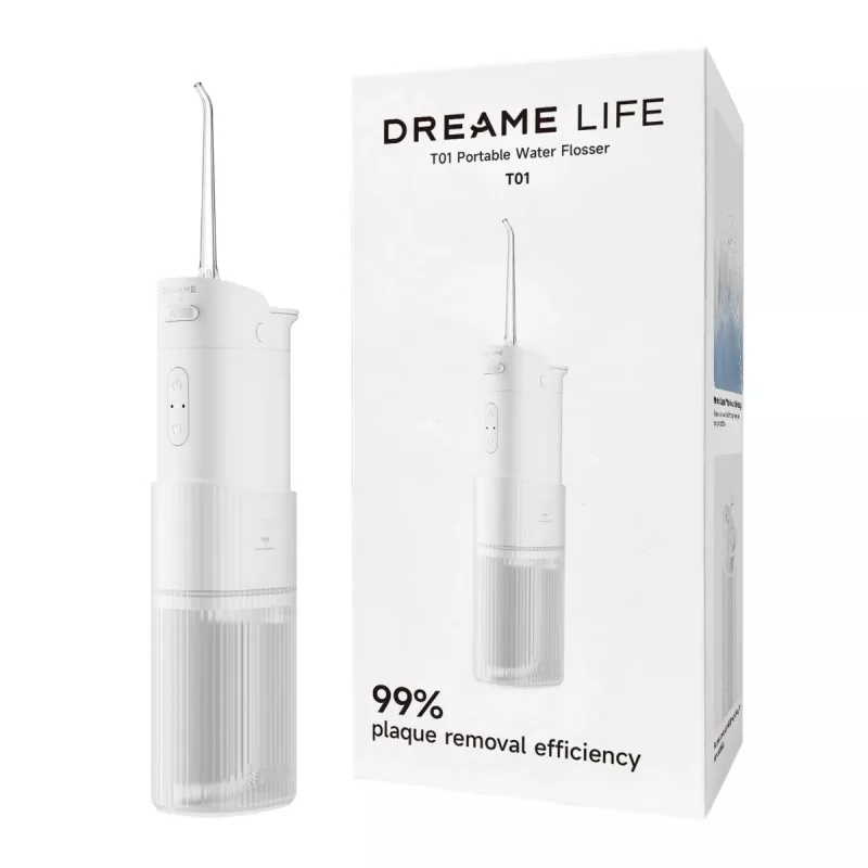 Dreame T01 Bezprzewodowy Odkurzacz Pionowy 120 AW Biały