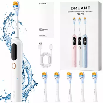 Dreame F02 Pro soniczna szczoteczka elektryczna, zestaw, biała