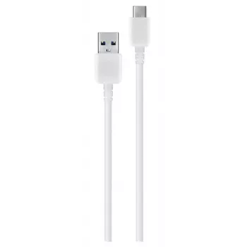 Kabel Samsung do ładowania / transmisji danych - USB-A do USB-C - 1,2 m - Biały (Bulk)