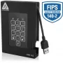 Apricorn Aegis Padlock Fortress A25-3PL256-2000F - Zaszyfrowany dysk twardy - 2 TB - Zewnętrzny (przenośny)