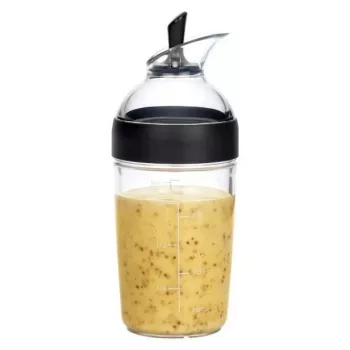 OXO Good Grips Shaker do sosów sałatkowych 236ml Czarny