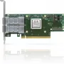 Mellanox NVIDIA ConnectX-6 VPI MCX653106A-HDAT-SP Karta sieciowa - HDR IB (200 Gb/s) i 200GbE Dual-Port QSFP56 PCIe 4.0 x16 Tall Bracket