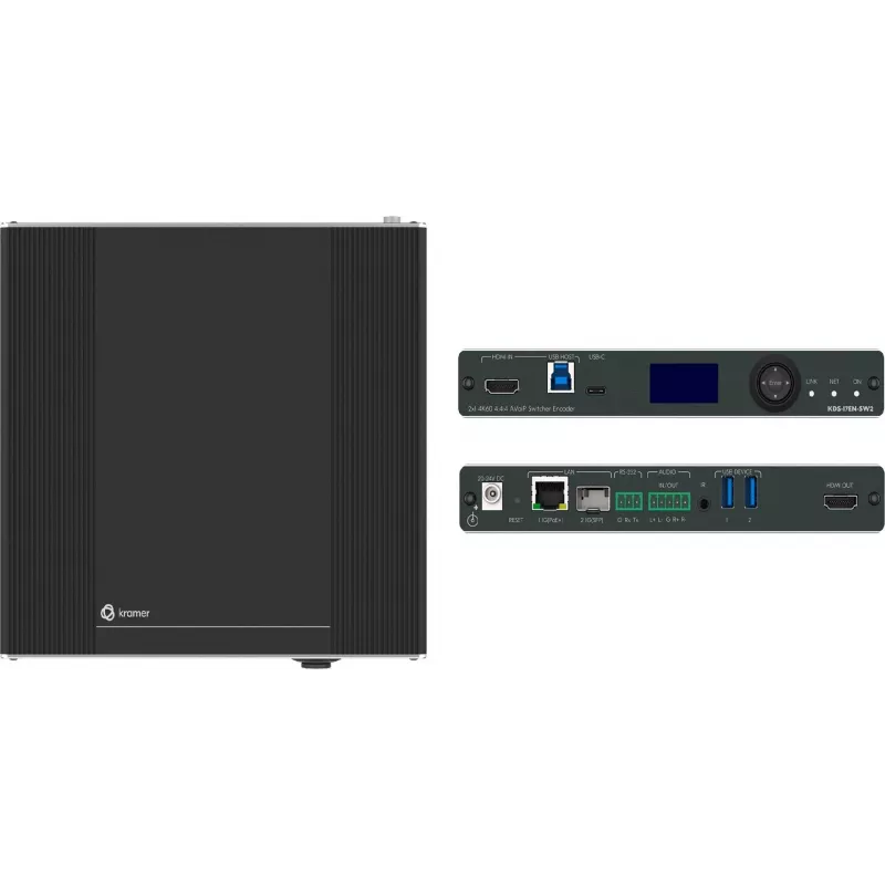 Kramer Electronics KDS-17EN-SW2 Enkoder JPEG2000 4K@60Hz 4:4:4 przez 1GbE