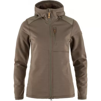 Fjallraven Keb Fleece Damski Polar z Zamkiem Ciemny Granat