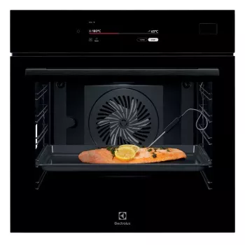 Electrolux LOB9S3SZ Wbudowany piekarnik elektryczny z czyszczeniem pirolitycznym, 71L, A+, czarna stal nierdzewna