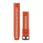 HAMA Garmin Instinct Replacement Watch Band Flame Red 22mm QuickFit Silicone 010-12854-02