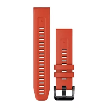 Garmin Silicone Watch Band 22mm Flame Red 010-13111-04