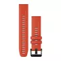 Garmin Silicone Watch Band 22mm Flame Red 010-13111-04