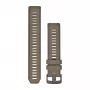 Garmin QuickFit 22 mm Silicone Watch Band for Instinct 2, fēnix 7/6/5, Forerunner 955/945, Epix (Gen 2), Approach S62 - Coyote Tan (010-13105-07)